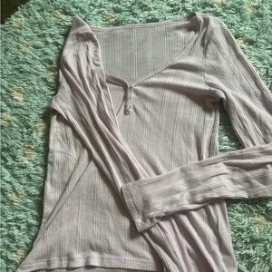 Lilac soft long sleeve
